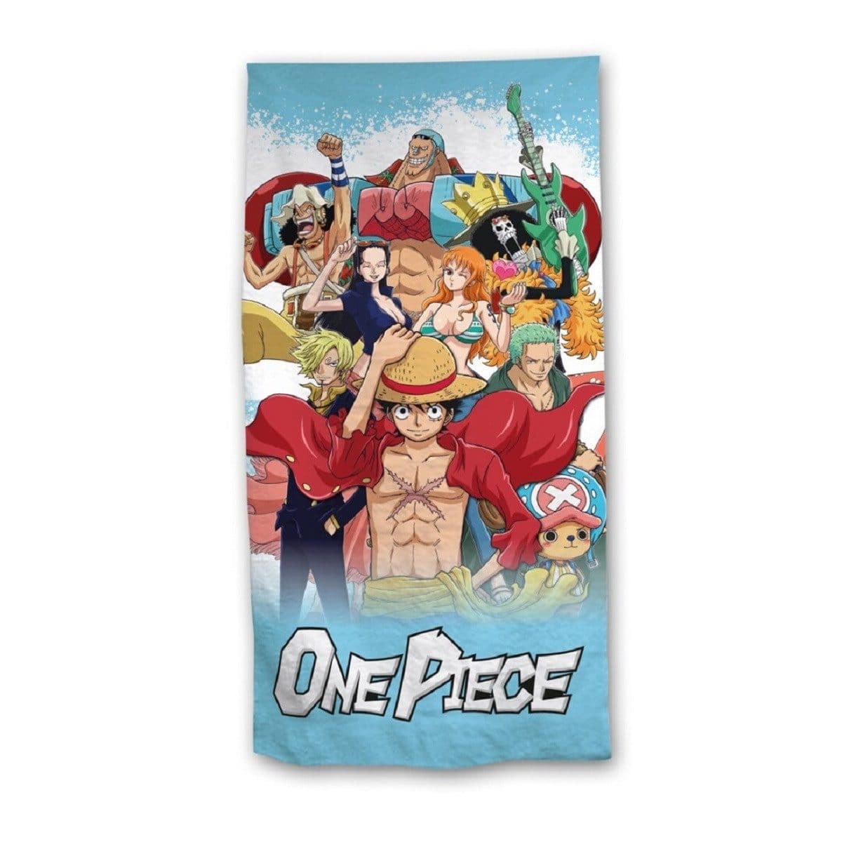 One Piece Anime Strandtuch Bunt 170x90 cm Weiches Badehandtuch