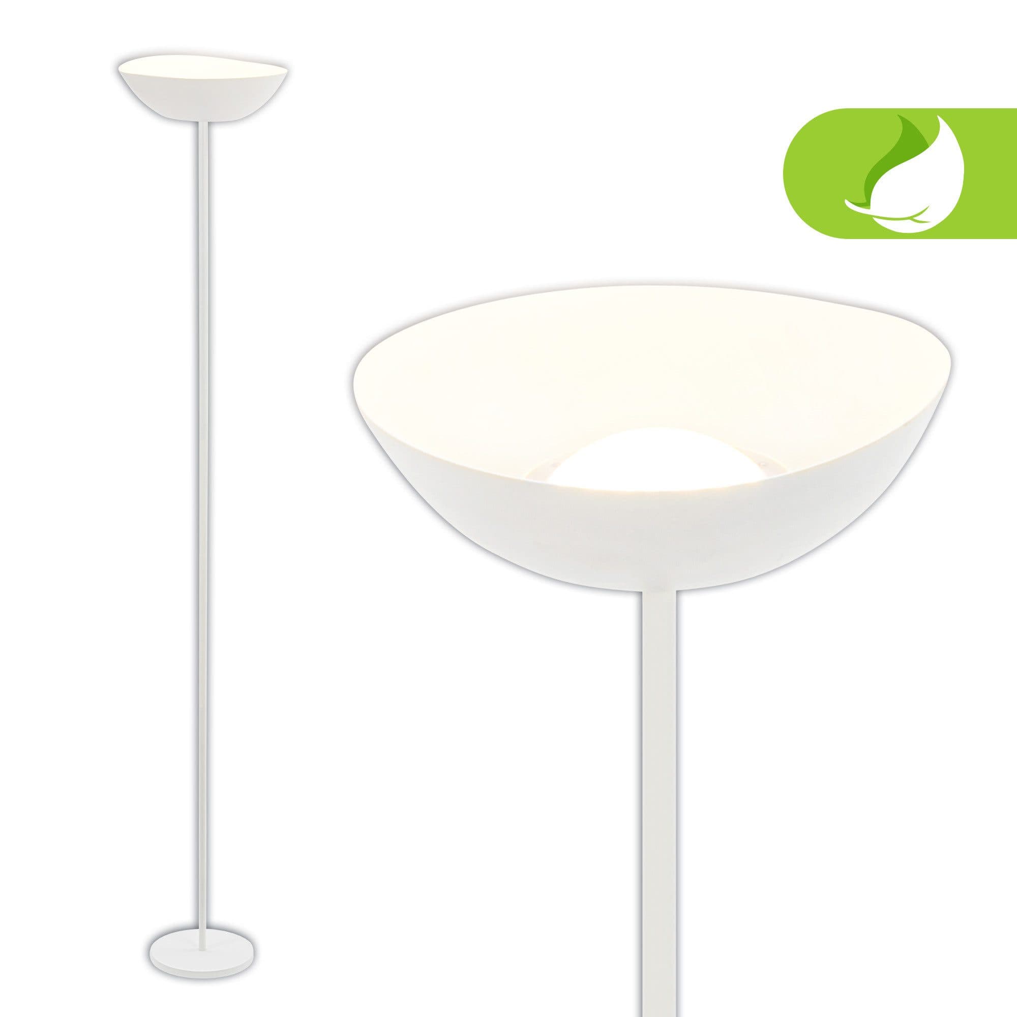 Briloner Leuchten Stehlampe 170 cm Weiß Touchdimmer