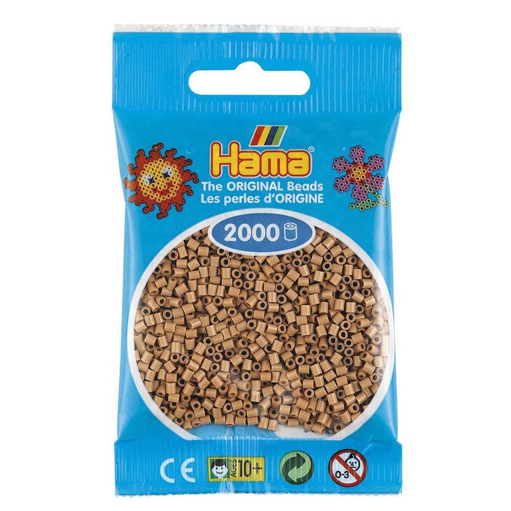 Hama Bügelperlen Beutel 2000 Mini-Perlen Cappuccino