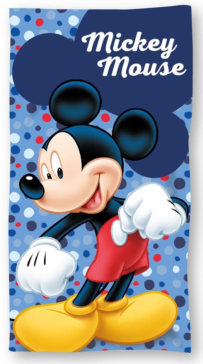 Disney Strandtuch Mickey Maus Frottee 70x140 cm Bunt