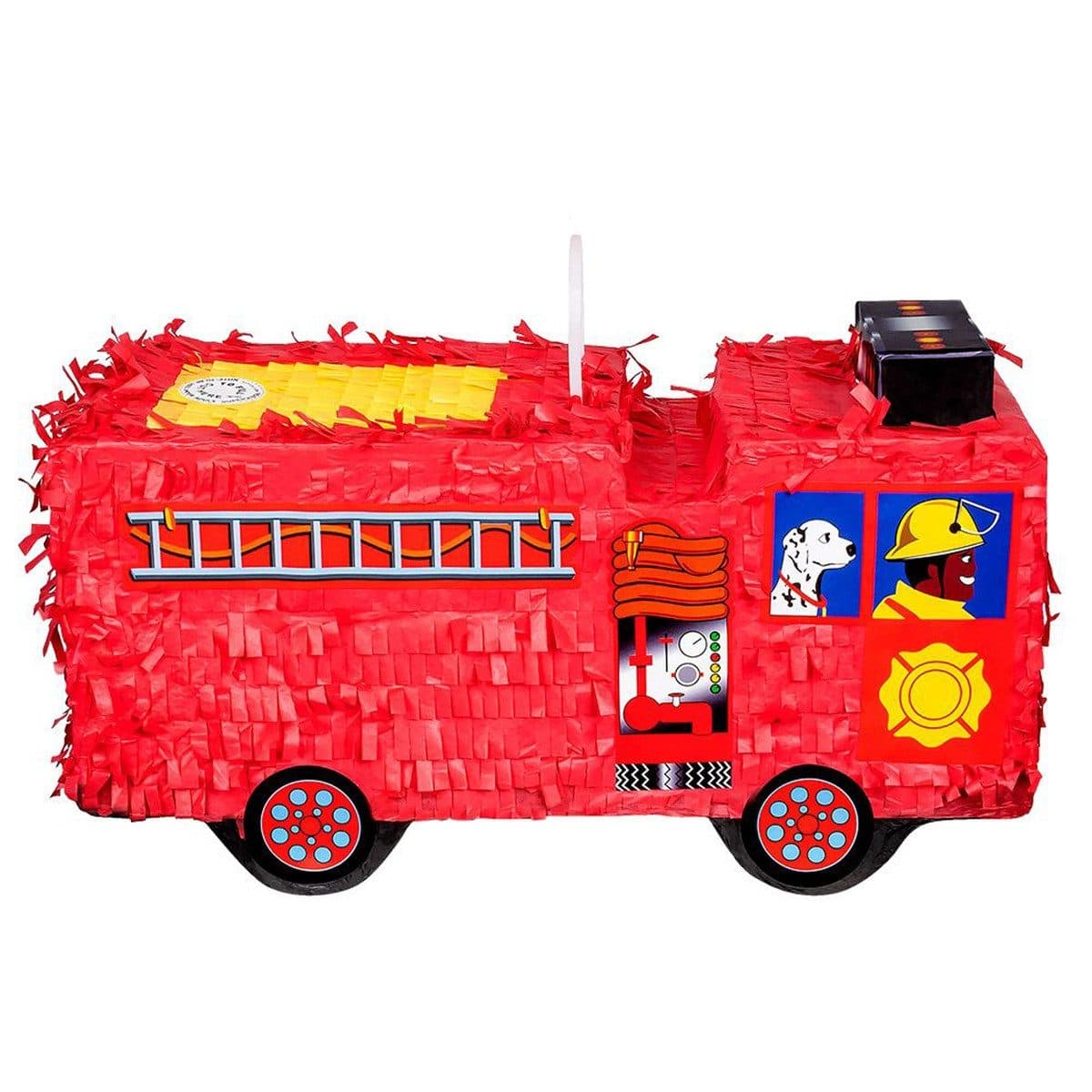 Boland Pinata Feuerwehrauto Rot