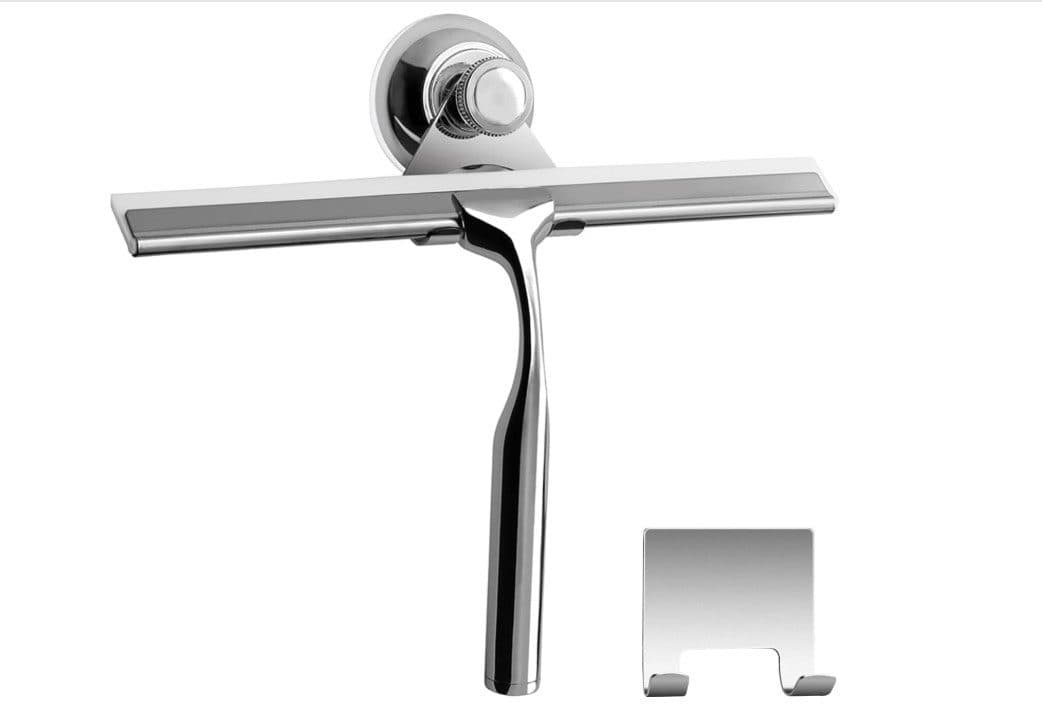 Youyijia Duschabzieher 35 cm Edelstahl mit Saughaken