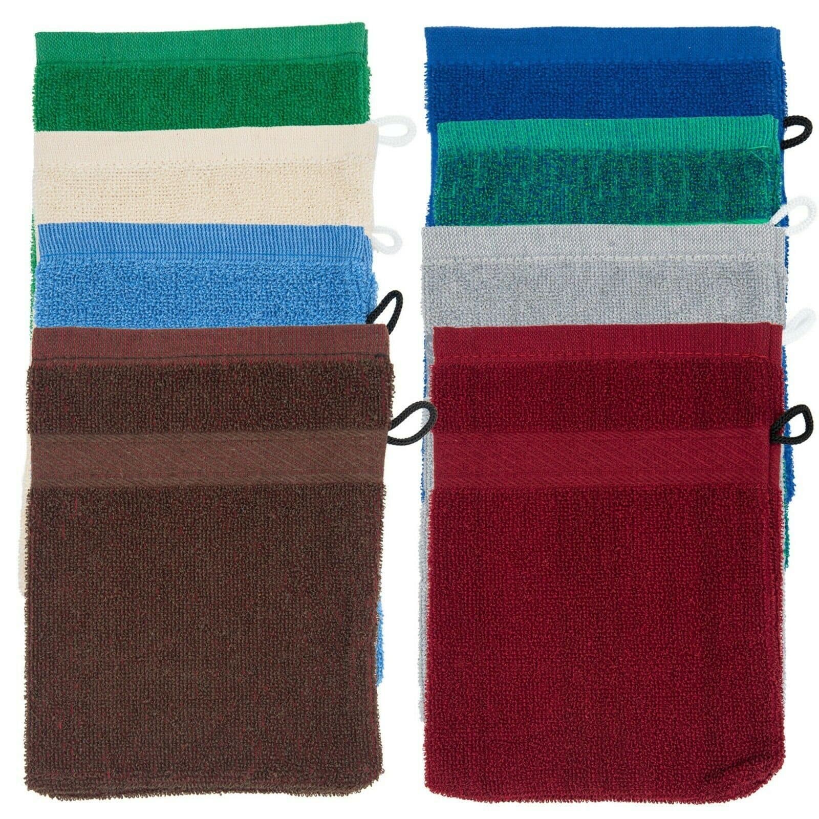 TSB Werk Waschlappen 14-tlg. Baumwolle/Polyester Set