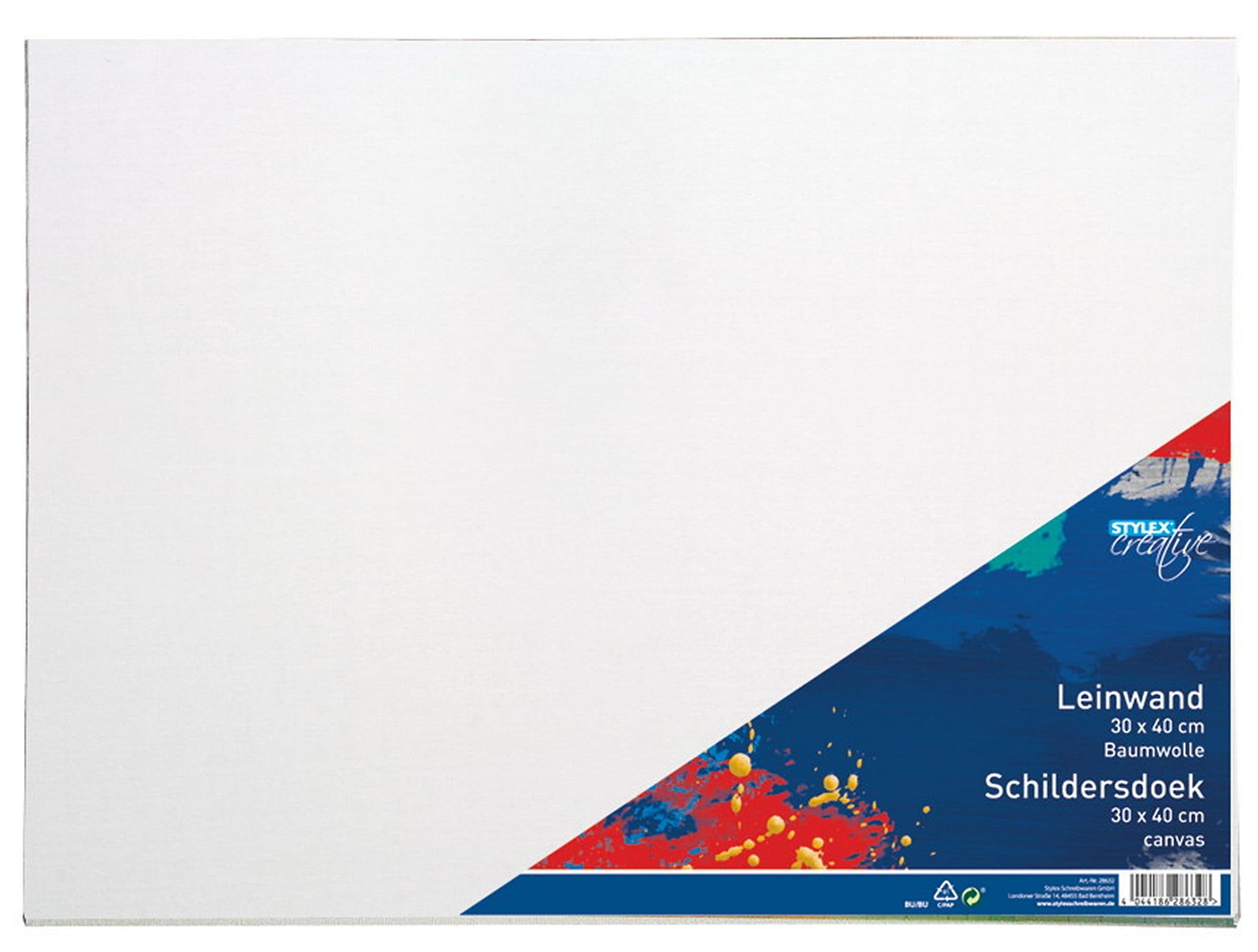 Stylex Schreibwaren Leinwand 30x40cm