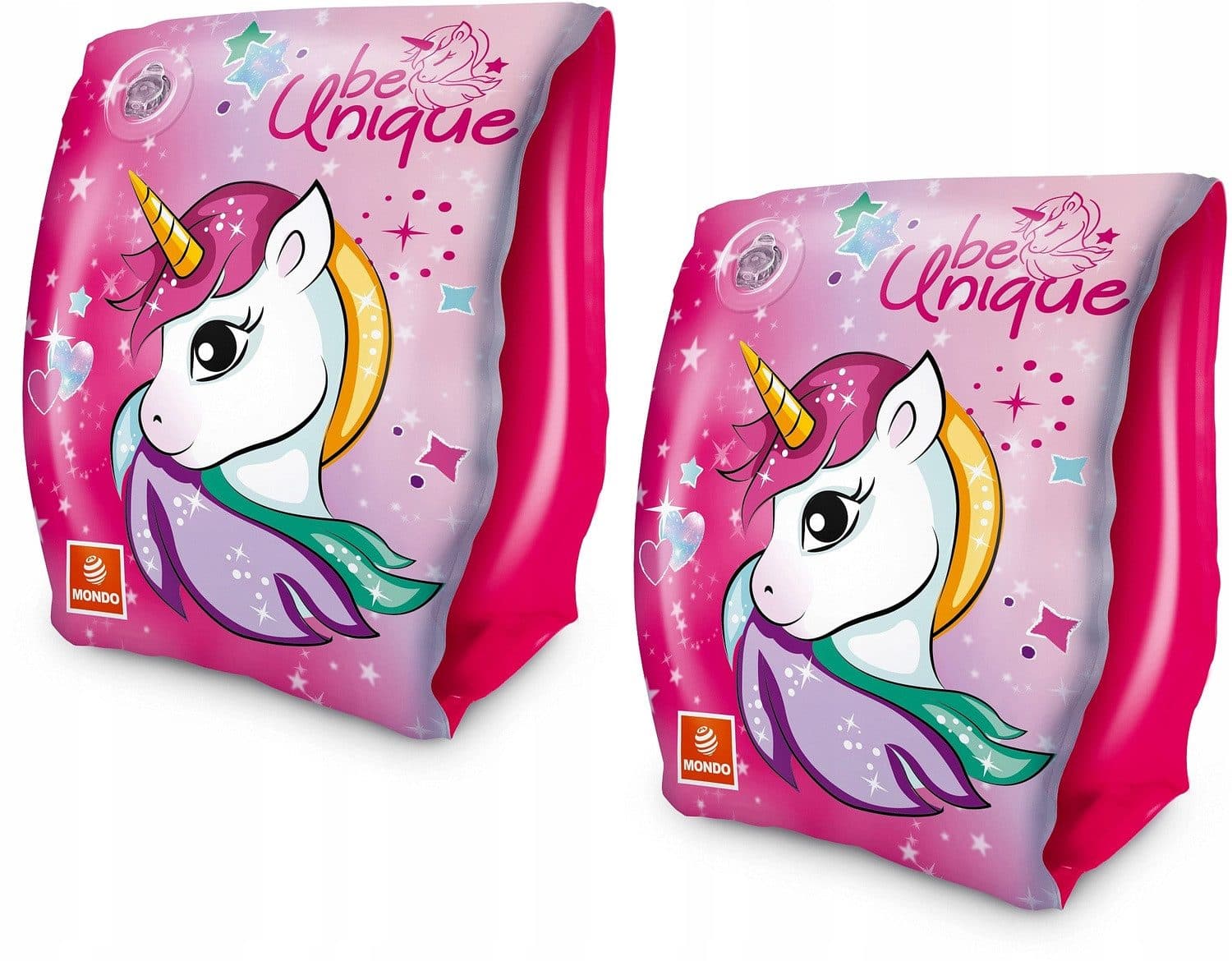 Festivalartikel Schwimmflügel Einhorn Set für Kinder 3-6 Jahre