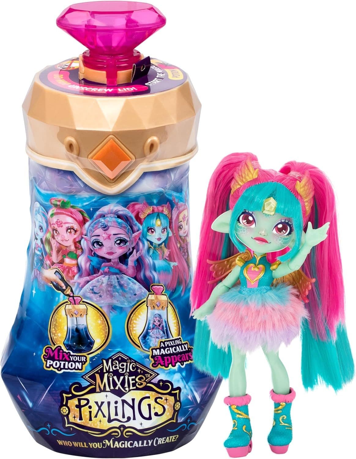 Moose Toys MAGIC MIXIES Pixlings S1 DOLL - Amber