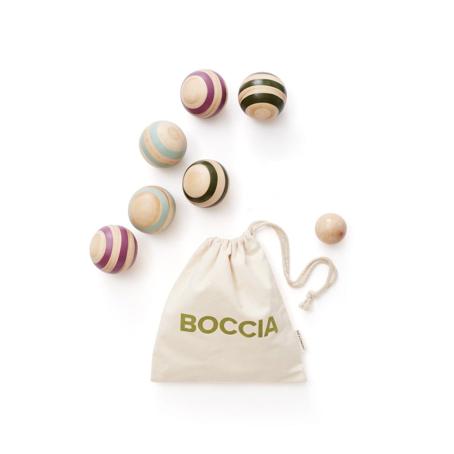 Kids Concept Spiel Kids Boccia Spiel Pinienholz Retro