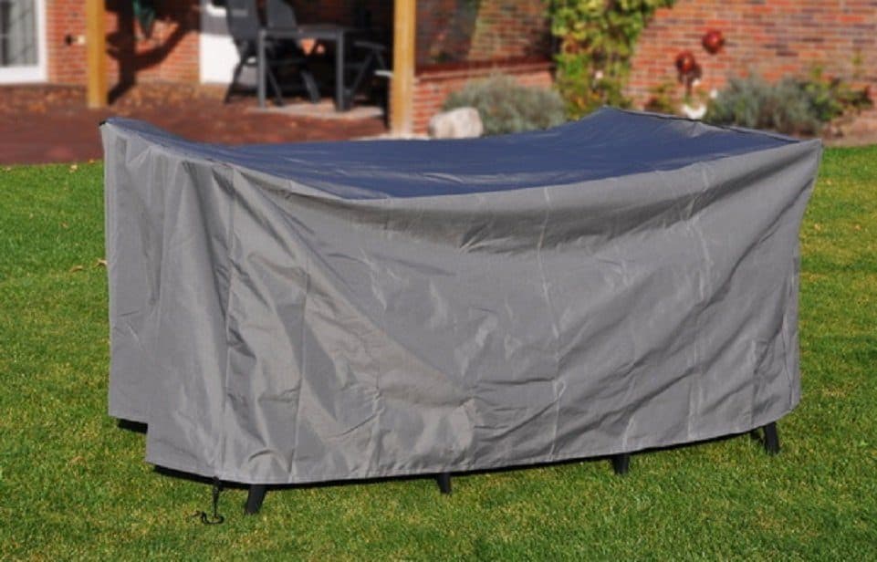 Haushalt International Gartenmöbel-Schutzhülle Anthrazit Wasserabweisend