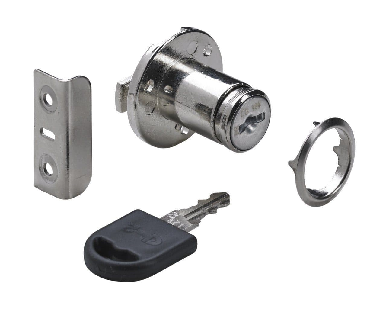 HETTICH Zylinder-Klappenschloss Stahl