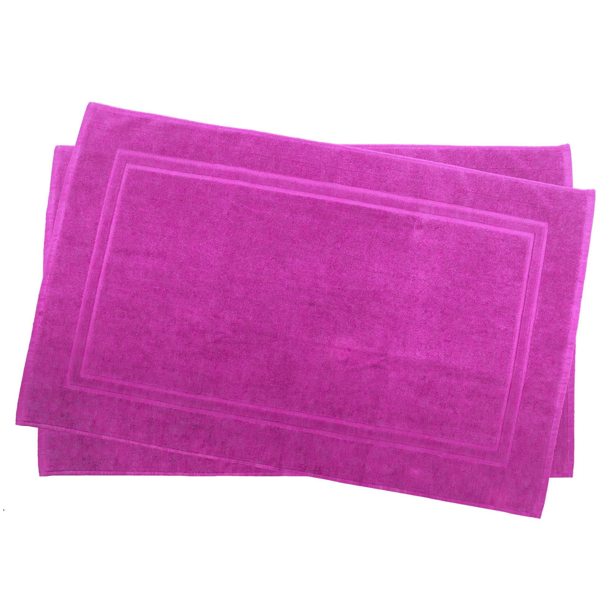 Julie Julsen Badematte Pink Frottier 100% Baumwolle
