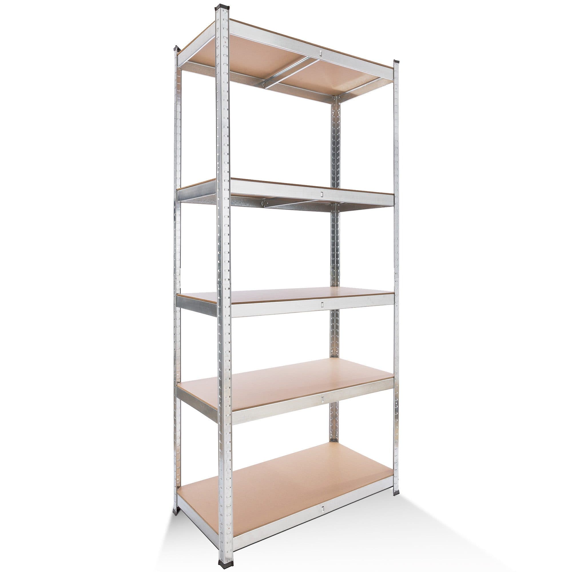Arebos Schwerlastregal Steckregal - Hochwertiger Stahl & MDF Böden