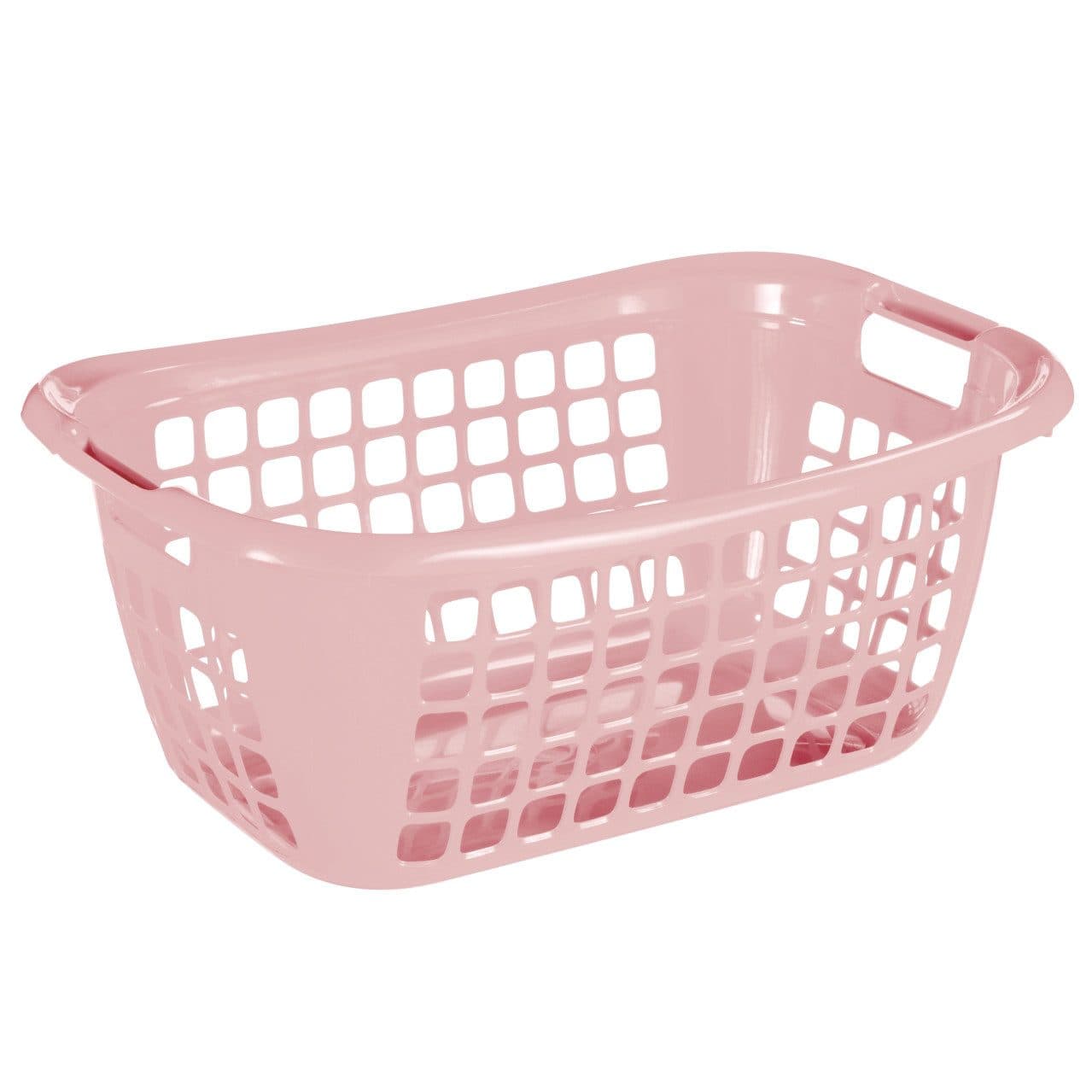 Sunware Wäschekorb Basic 48L Rosa Kunststoff