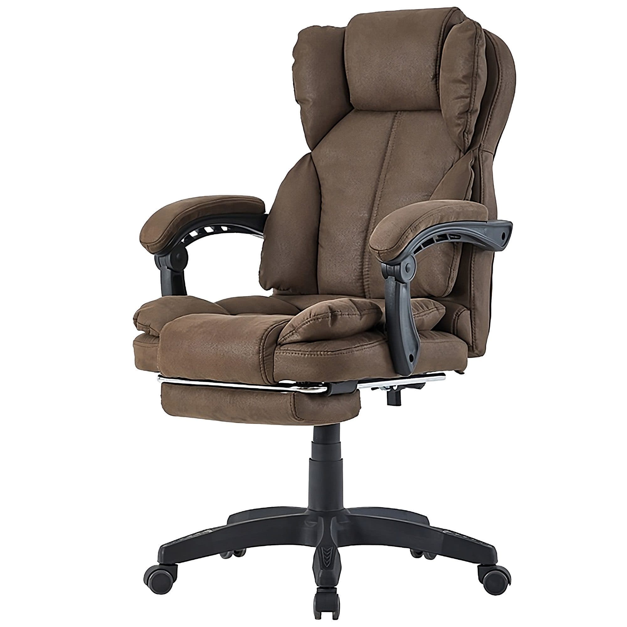 TRISENS Chefsessel Fabio Kaffebraun gepolstert