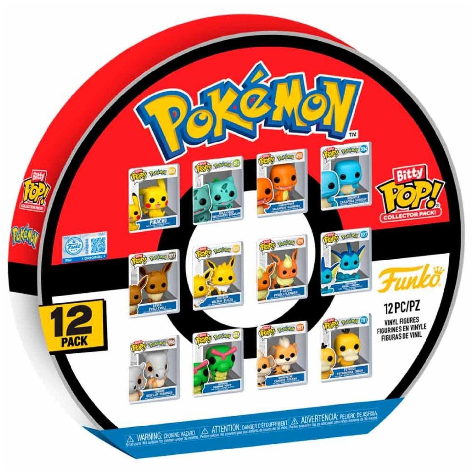 Funko Bitty POP! Pokemon 12pc Multipack Vinyl Figur