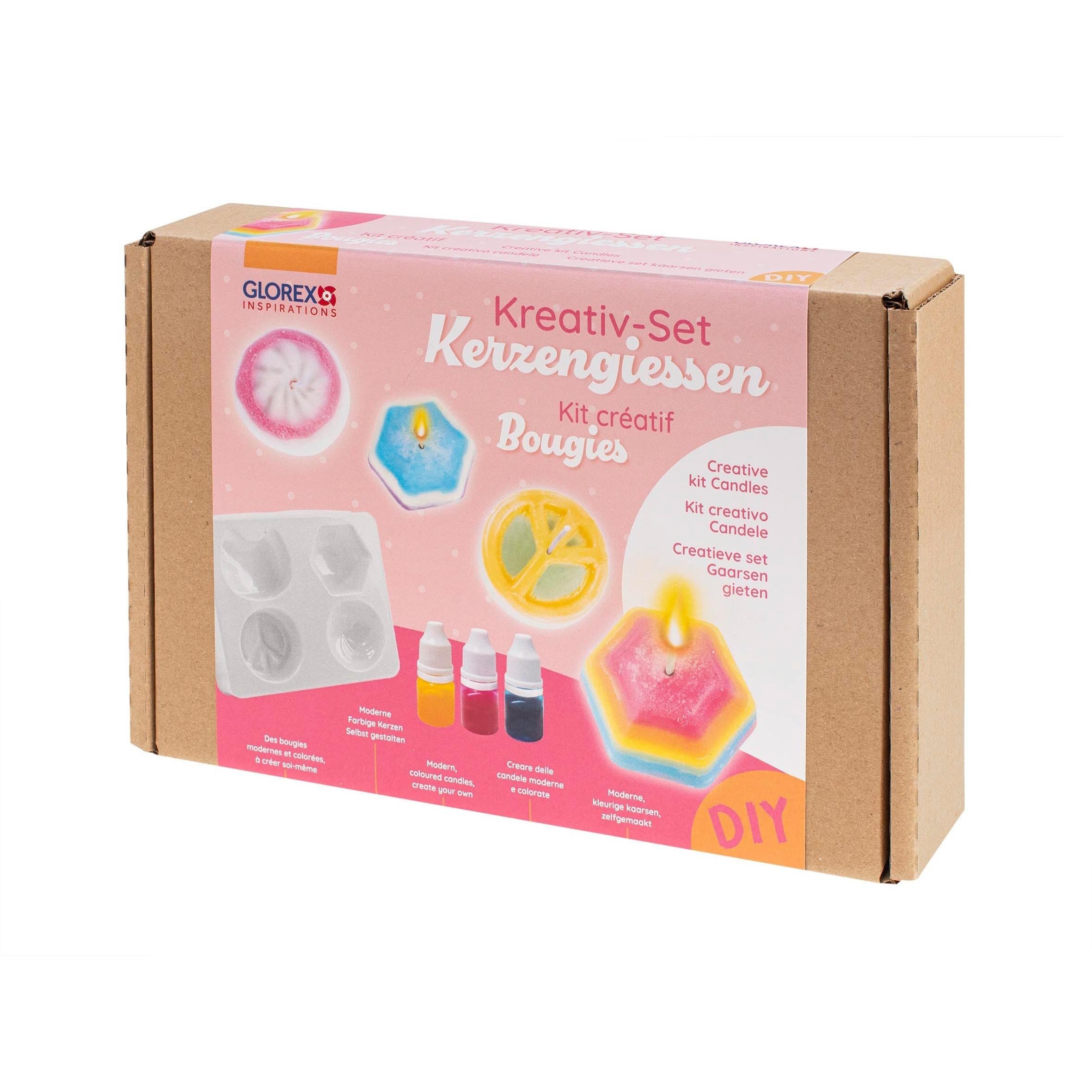 Glorex Kreativset Kerzengießen 12-tlg. Bastelset