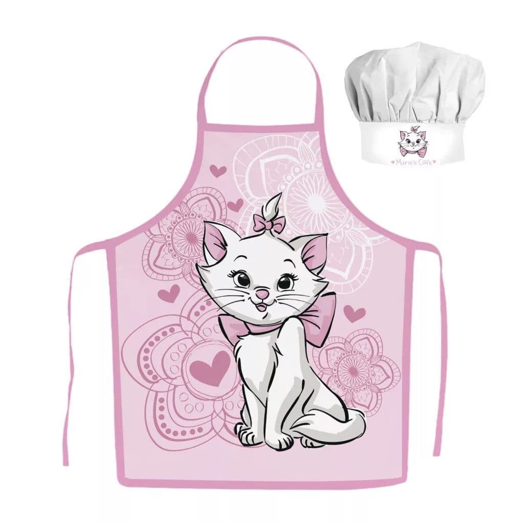 Disney Kochschürze Marie Aristocats Kids Set mit Mütze