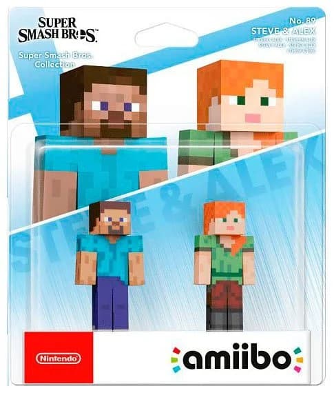 Nintendo Switch amiibo Steve & Alex Super Smash Bros. Collection