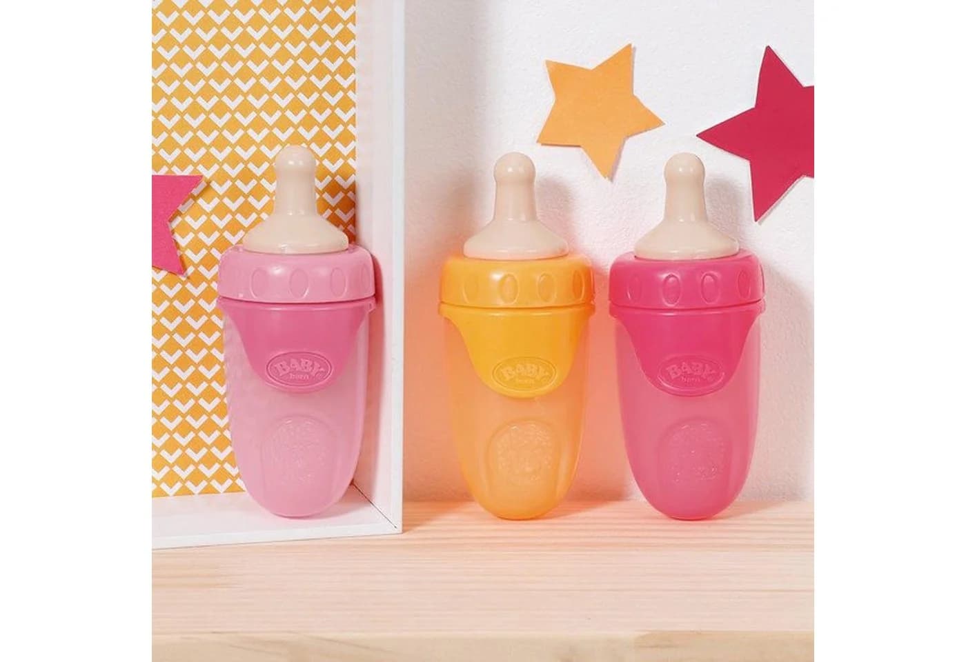 Zapf Creation® BABY born Trinkflasche Hellrosa