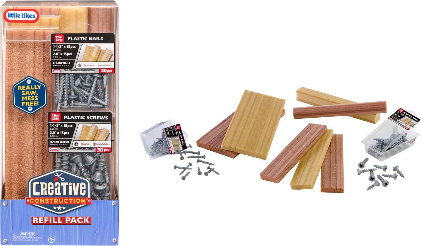 Little Tikes® Kinder-Werkzeug-Set Creative Construction Holz
