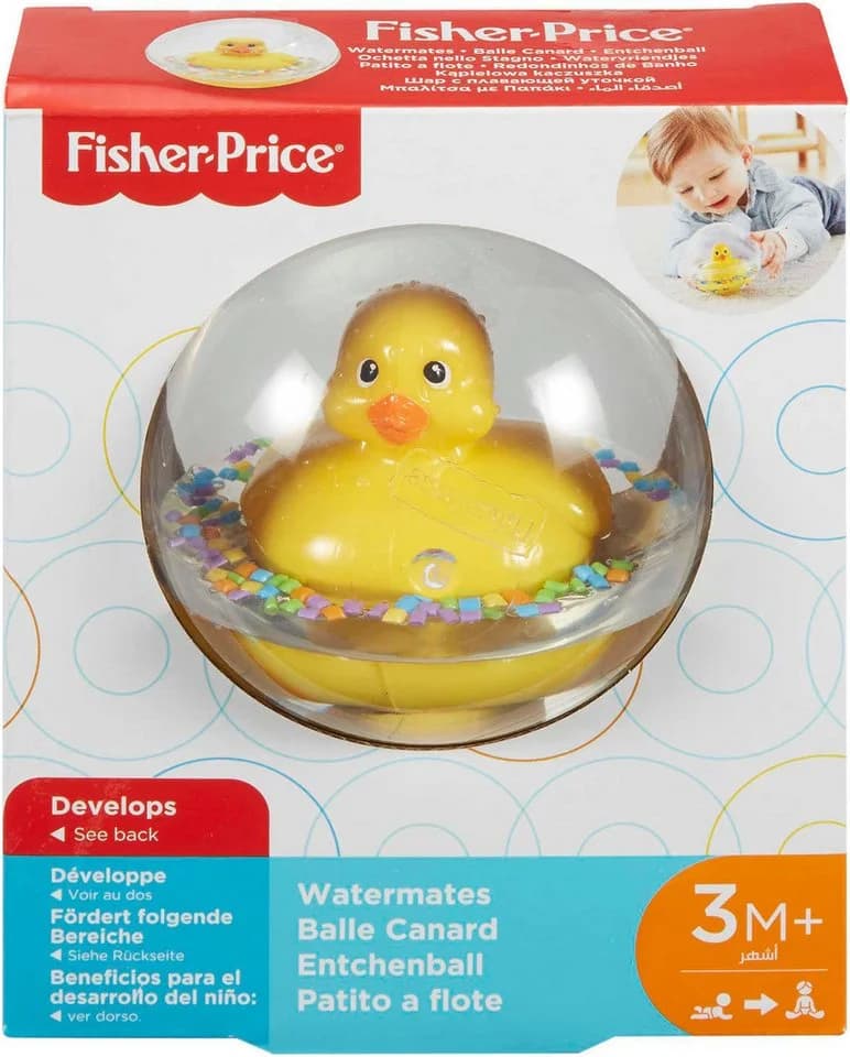 Fisher-Price® Badespielzeug Entchenball Bunt mit Konfetti