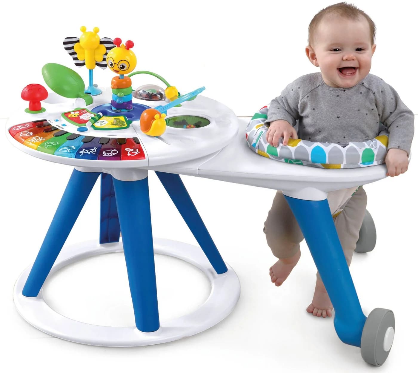 Mehrfarbiges Spielcenter aus Plastik und Stoff