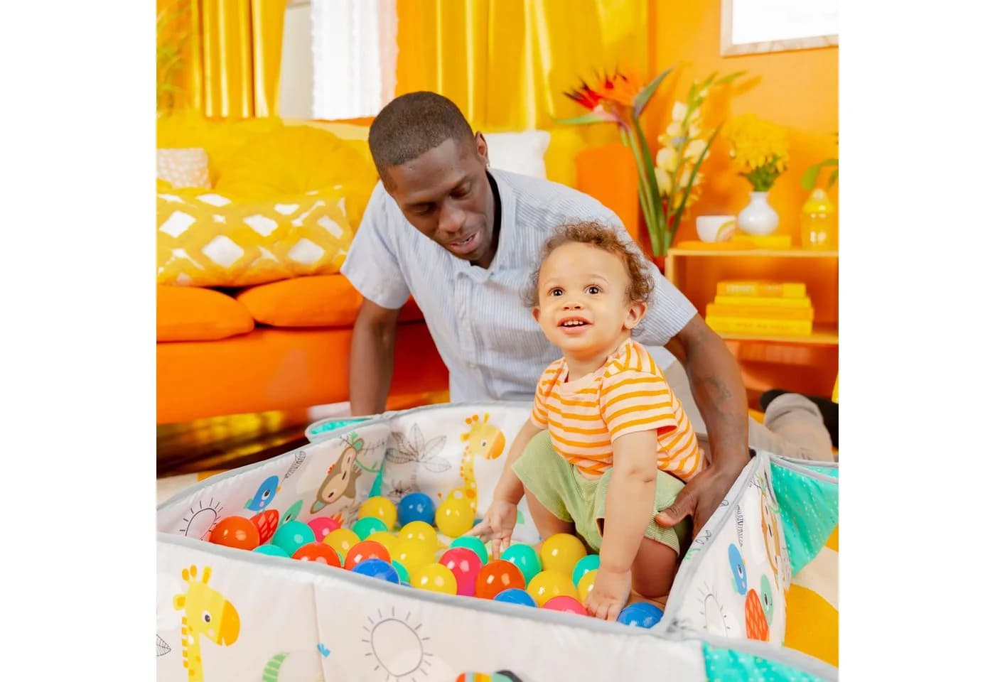 Bright Starts 5-in-1 Your Way Ball Play™ Activity Gym & Ball Pit Bunt