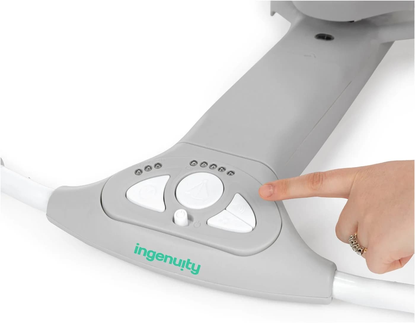 Ingenuity Cozy Spot Swing 'n Go Portable Swing, mit Sound-Effekt