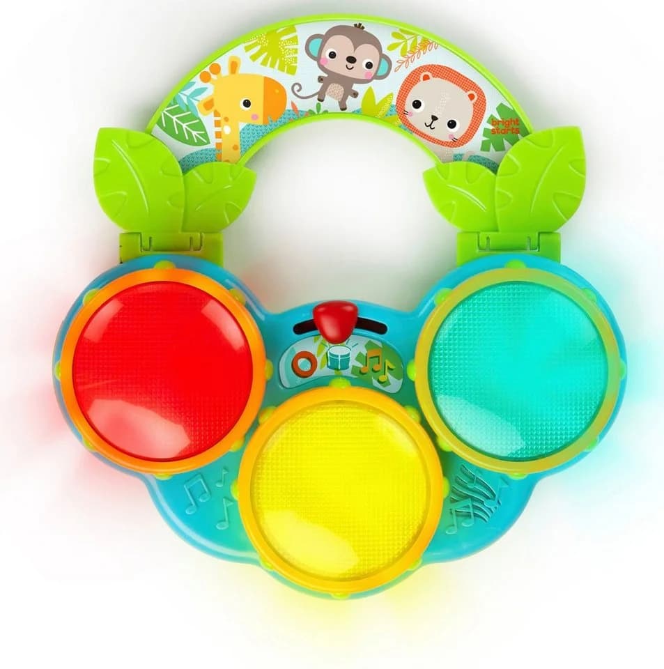 Bright Starts Spielzeug-Musikinstrument Safari Beats, mit Licht und Sound