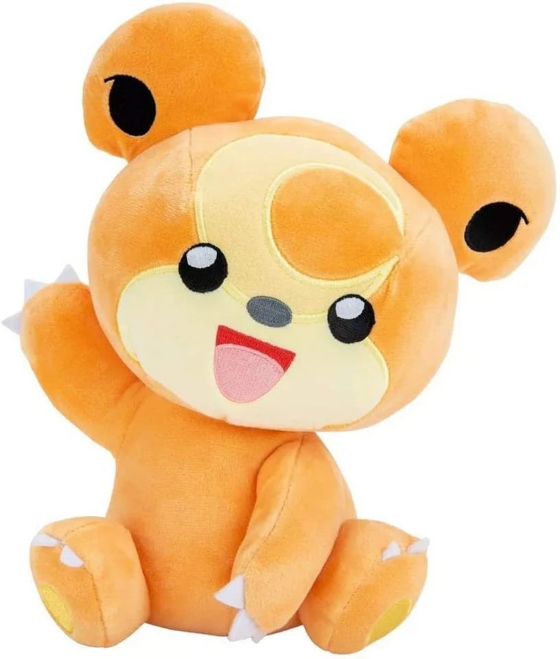 Jazwares Kuscheltier Pokemon Plüschfigur Wave 8 Teddiursa 20cm Orange
