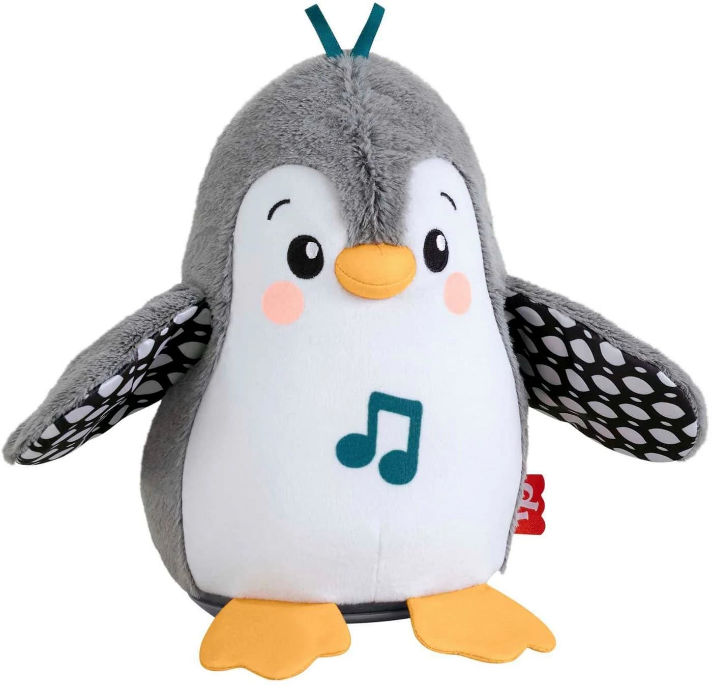 Fisher-Price Lernspielzeug Flatter und Wackel Pinguin mit Musik