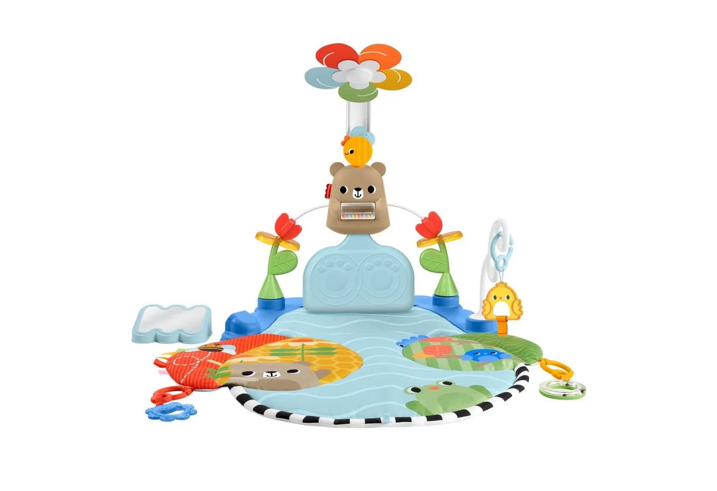 Fisher-Price® Lernspielzeug Balanced Beginnings 3-in-1 Kick & Sway Bunt