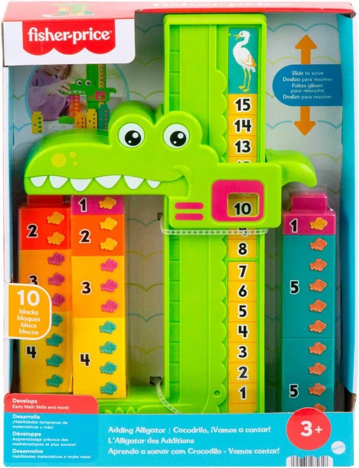 Fisher-Price® Lernspielzeug Mein Zahlen-Krokodil 11-St