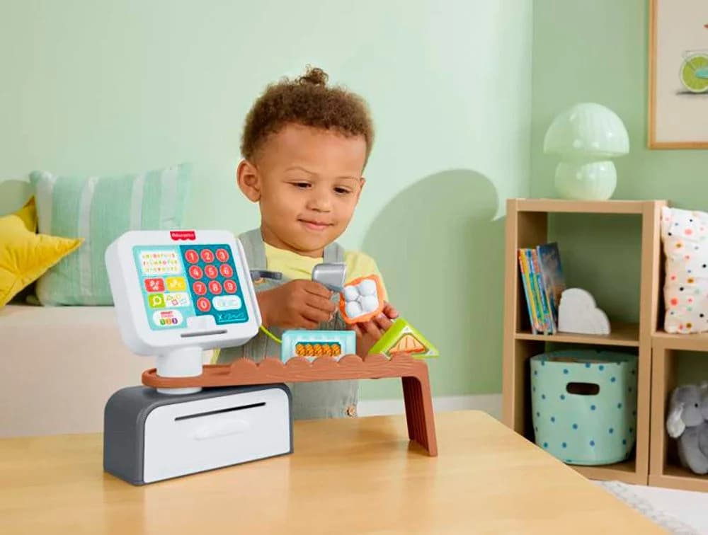Fisher-Price® Lernspielzeug Lernspaß Meine erste Spielkasse Bunt