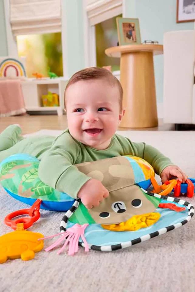Fisher-Price Lernspielzeug Balanced Beginnings Tummy Wedge Bunt