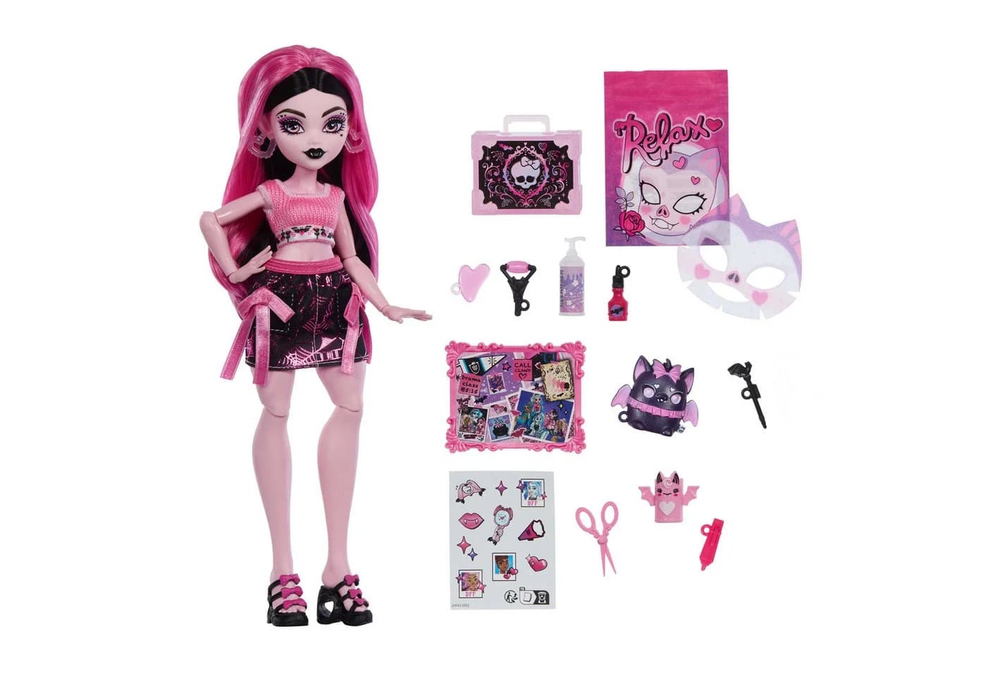 MonsterHigh™ Anziehpuppe Draculaura Self-Scare Secrets