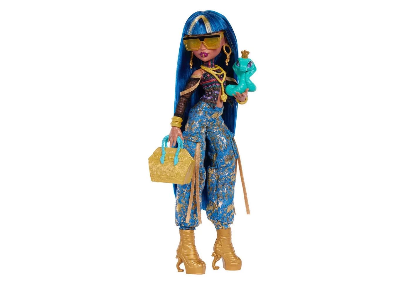Monster High Anziehpuppe in Gold und Mehrfarbig