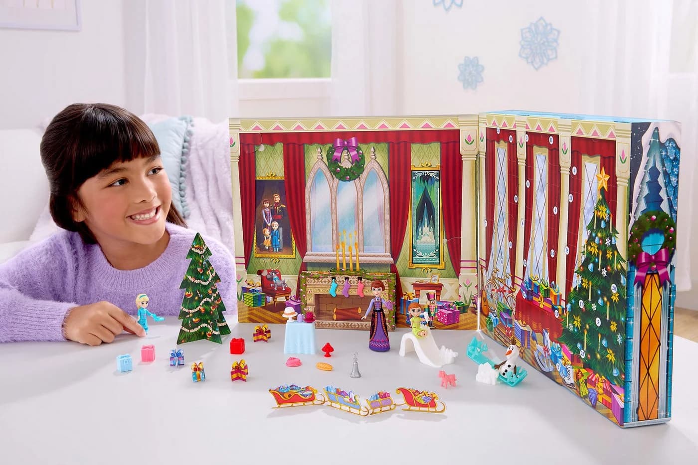 Mattel Disney Die Eiskönigin Adventskalender mit Puppen & Figuren