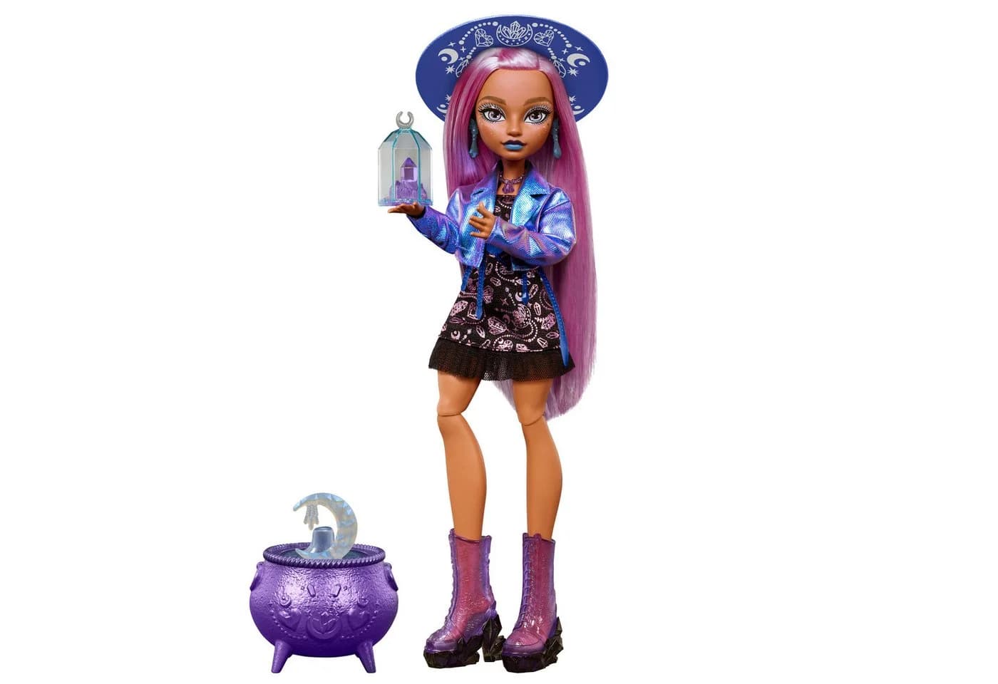 Monster High Anziehpuppe Moonspell Magic Layla Stone Kristall-Hexe