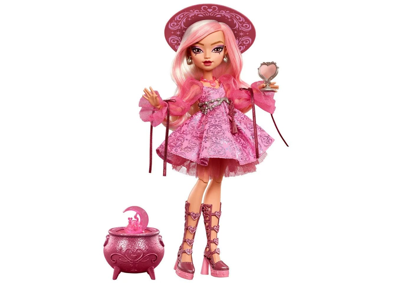 Monster High Anziehpuppe Moonspell Magic Carina Rosa