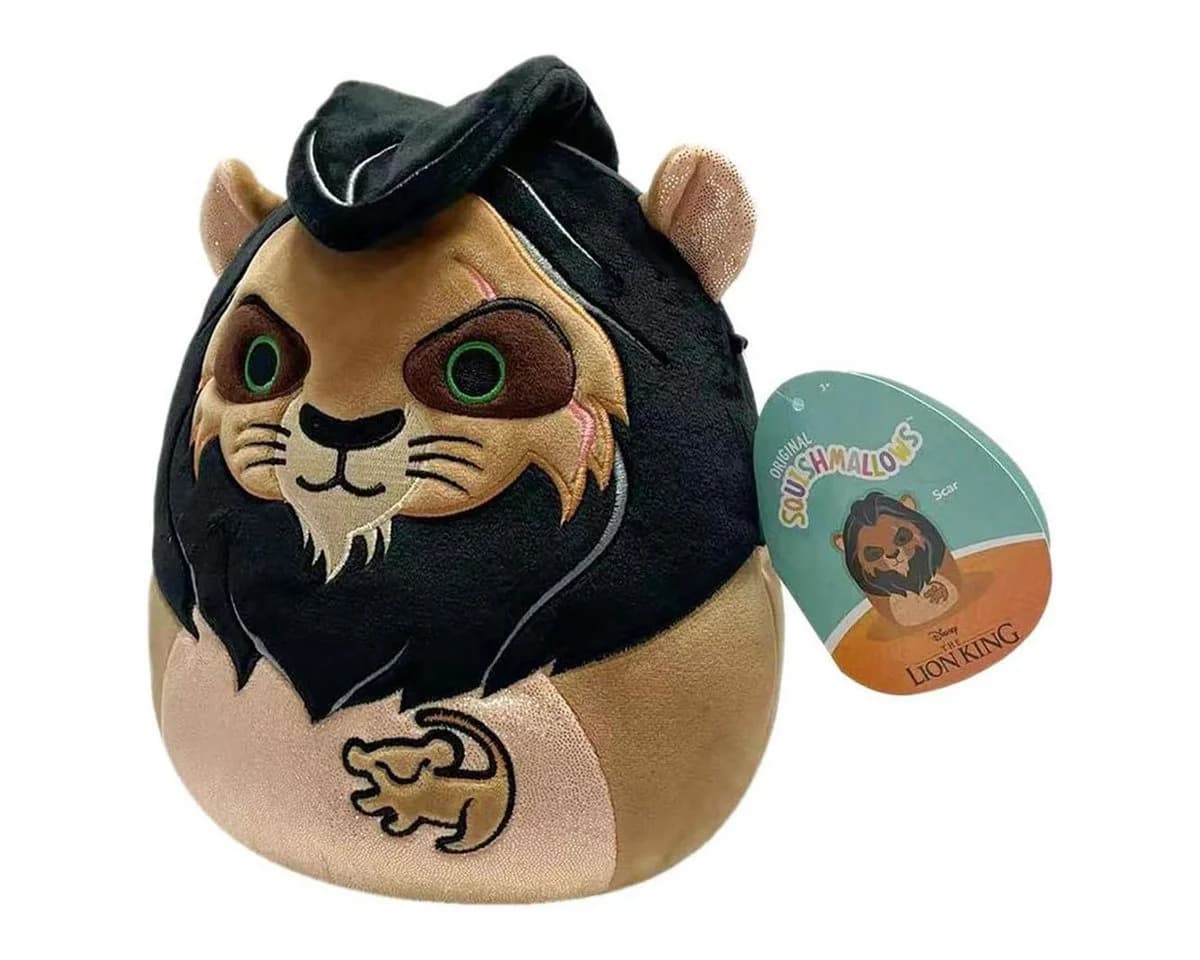Jazwares Plüschfigur Disney Der König der Löwen Squishmallows Scar
