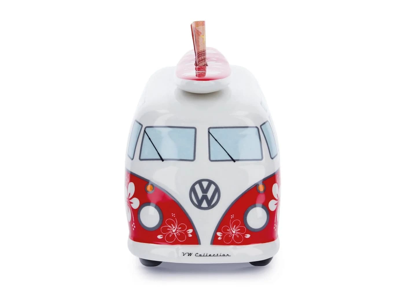 VW Collection by BRISA Spardose T1 Bulli Bus Design mit Surfbrett