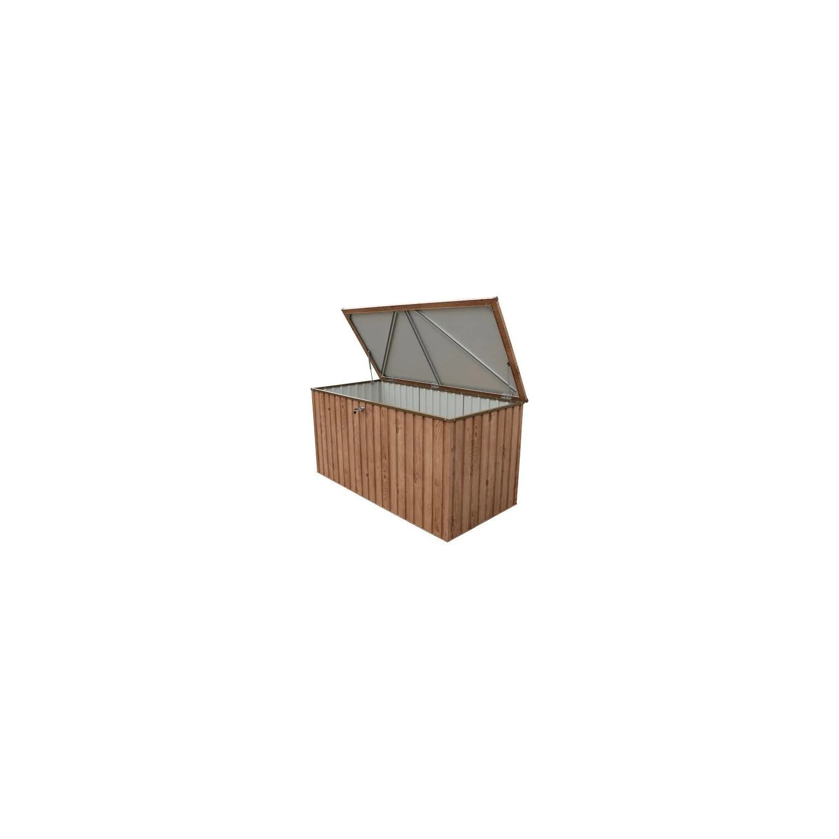 Duramax Metall Gerätebox Garten Aufbewahrungsbox Kissenbox 1450 l