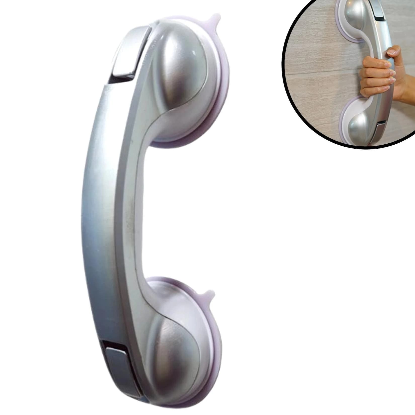 Starlyf® Haltegriff Dusche Badewanne Saugnapf Handy Grasp Pro