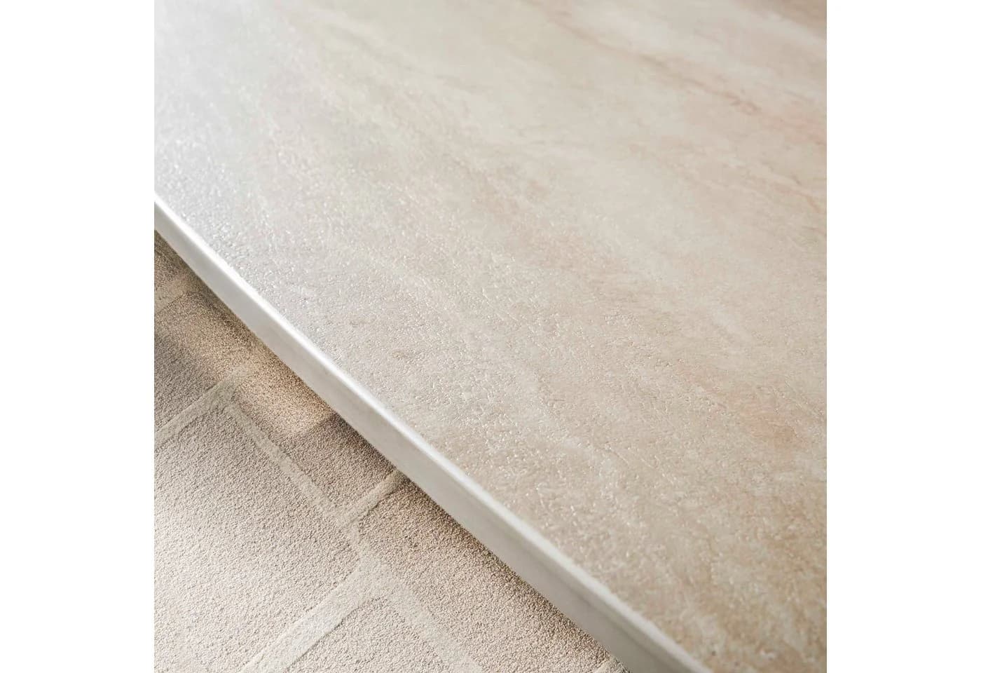 Sitheim-Europe Couchtisch ROMANO Arch 135cm Keramik Travertin