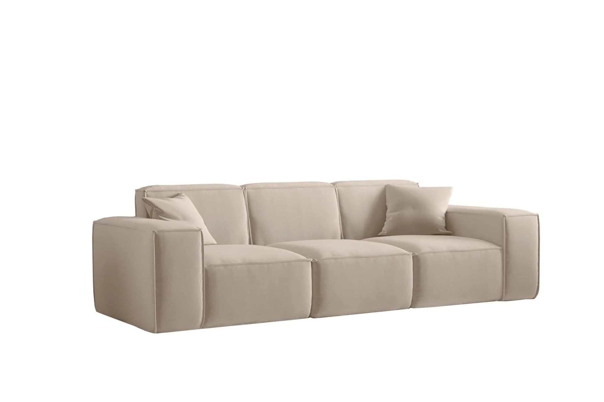 Fun Möbel Designersofa CELES PREMIUM 3-Sitzer Stoff