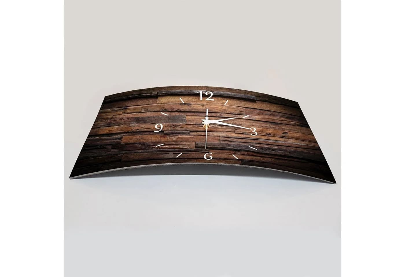 Bilder-Manufaktur Wanduhr BM-9647-1 Lautloser Alu-Verbundstoff