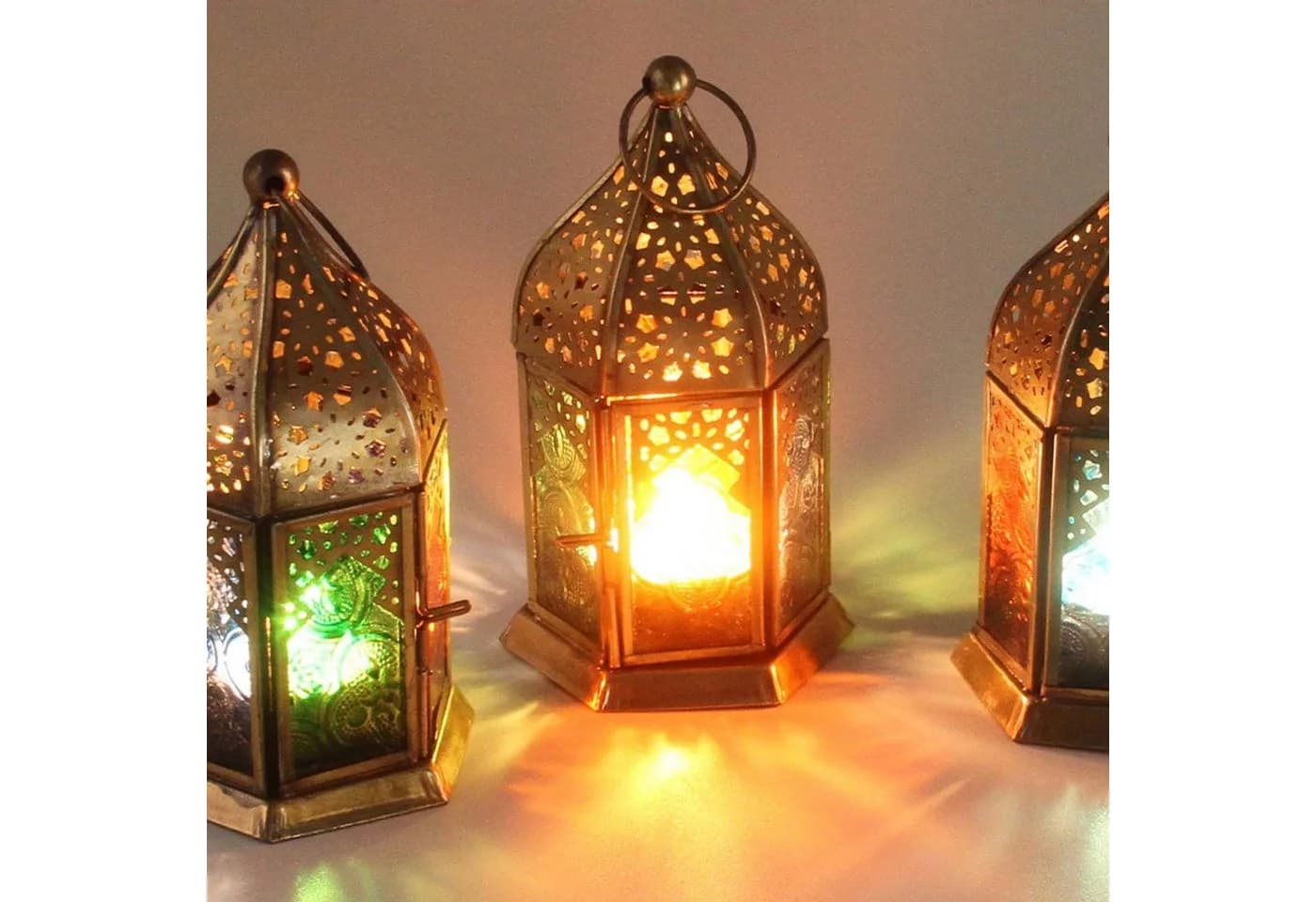 Casa Moro Windlicht Orientalisches Windlicht Nael Multi 3er Set