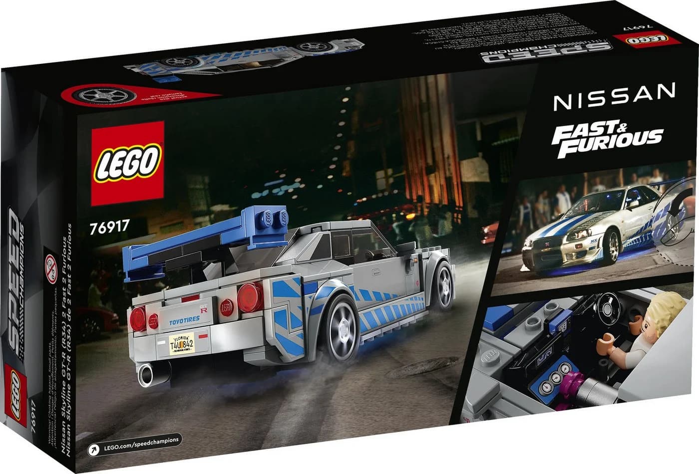 LEGO® Speed Champions Nissan Skyline GT-R (R34) 319 Teile