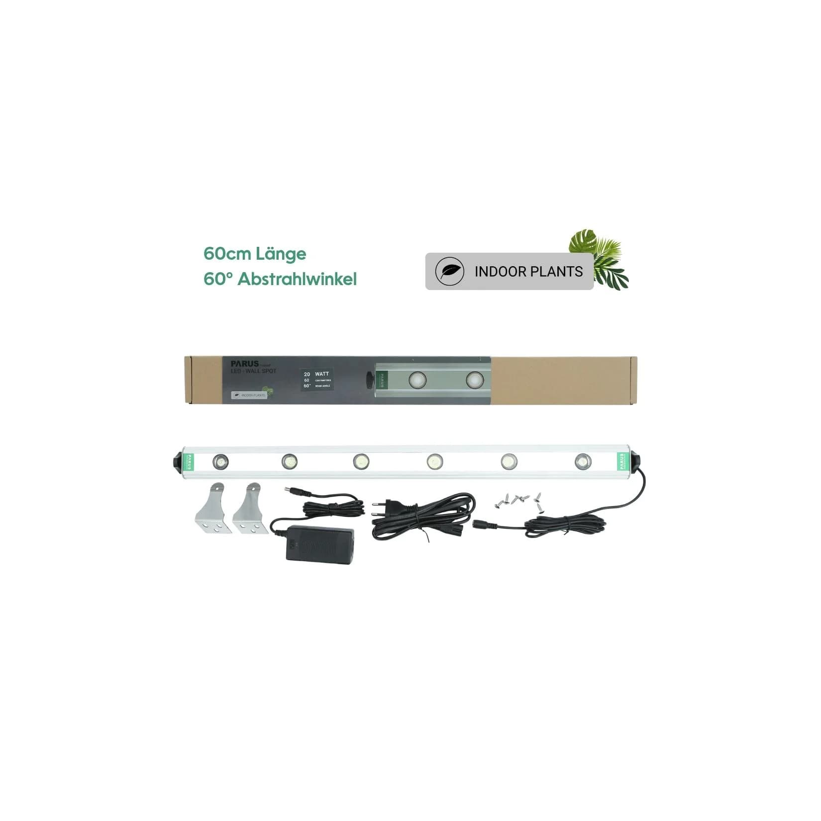 Parus by Venso Wall Spot 60cm LED Wachstumslampe 60° Abstrahlwinkel