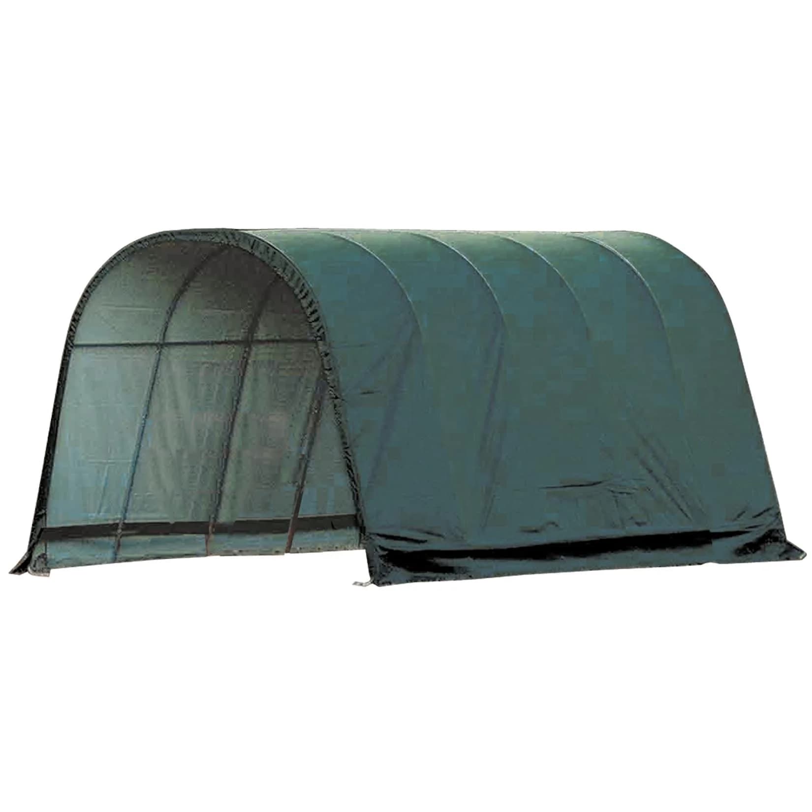 SHELTERLOGIC Weidezelt 610x400x300 cm Grün Polyethylen Stahl